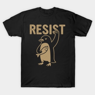 Resist-Penguin T-Shirt
